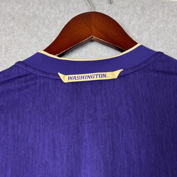 Washington Huskies Mens S Nike Coaches 1/4 Zip Pullover Jacket Dri-Fit - Picture 6 of 8